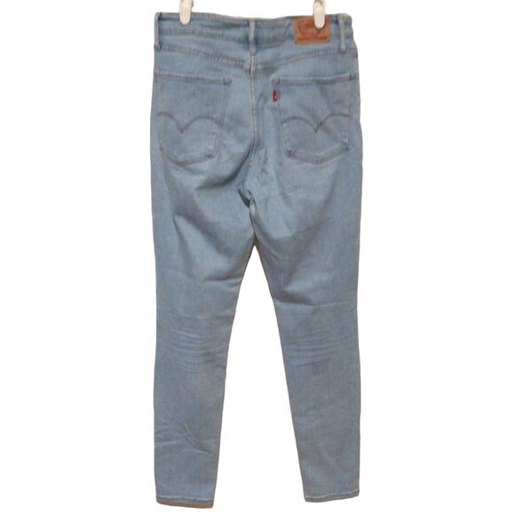 Levi’s 721 High Rise Skinny Jeans Women’s Size 29 Light Blue Stretch - Picture 4 of 4